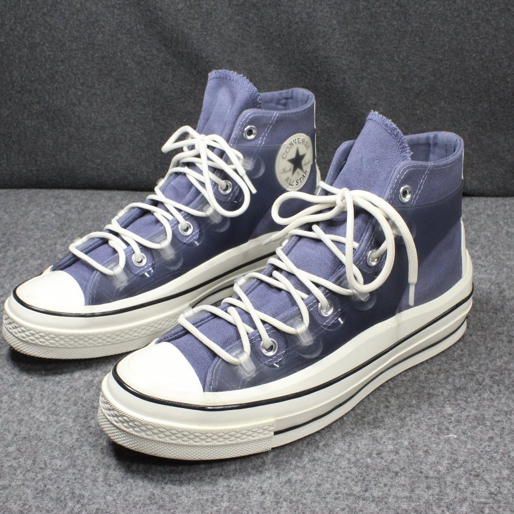 Converse Chuck 70 Utility High-Top Sneakers in Blue and White